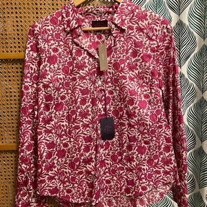 J. Crew Liberty Print Shirt. NWT size 10